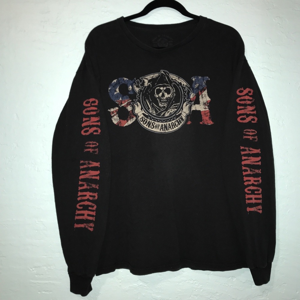 Vintage Sons Of Anarchy Long Sleeve Shirt.